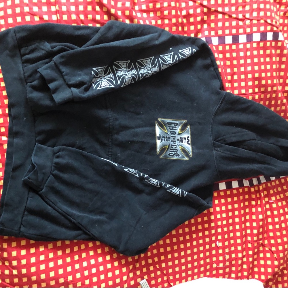 Vintage West choppers coast hoodie
